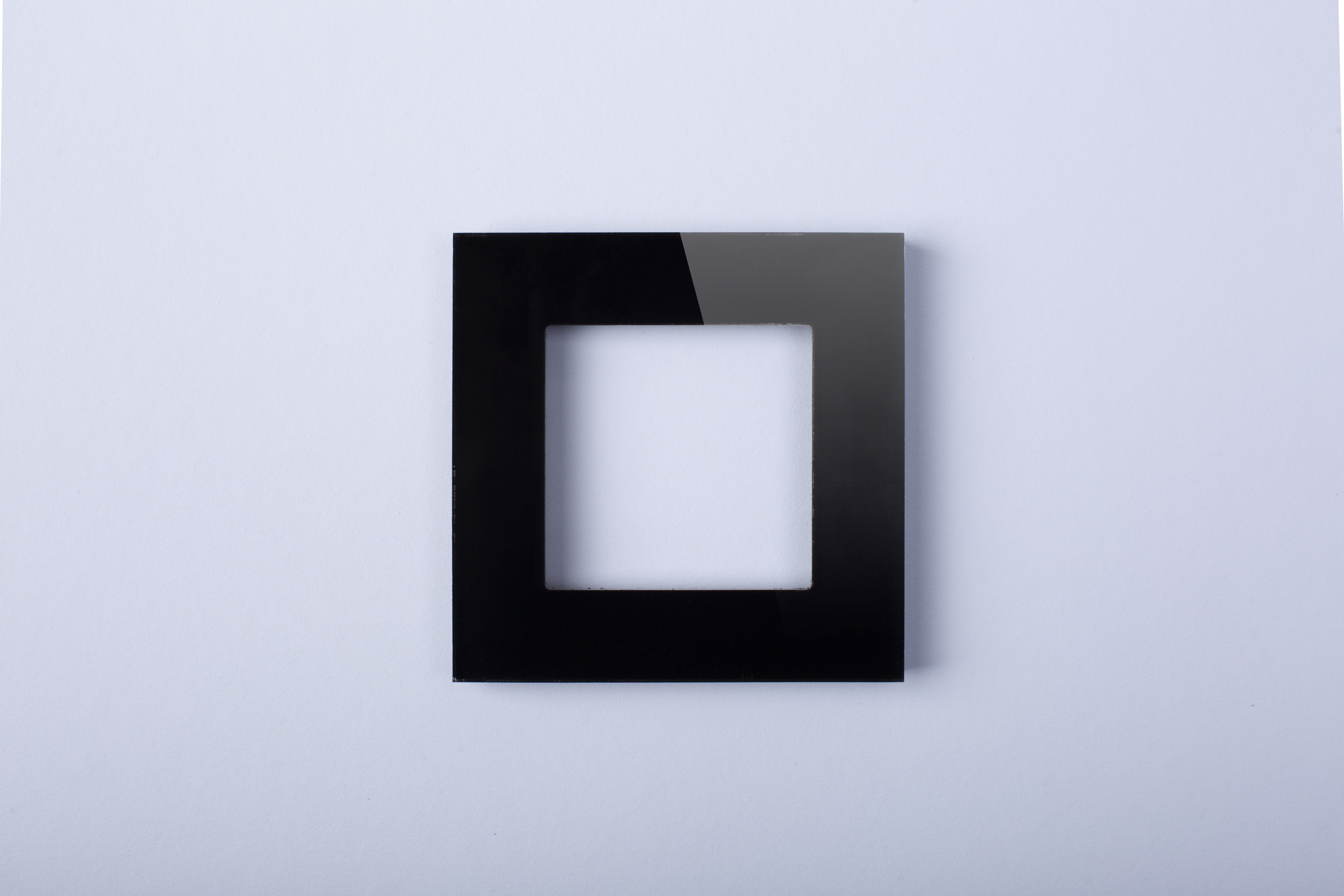 Рамка однопостовая, чёрная, Plexiglass, коллекция, "Глянец" GC-P101-BCG